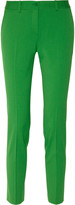 Thumbnail for your product : Michael Kors Samantha stretch-wool gabardine skinny pants