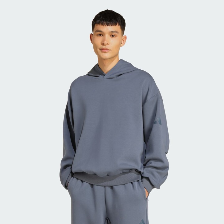 adidas Soft Lux Hoodie Preloved Ink XS Mens