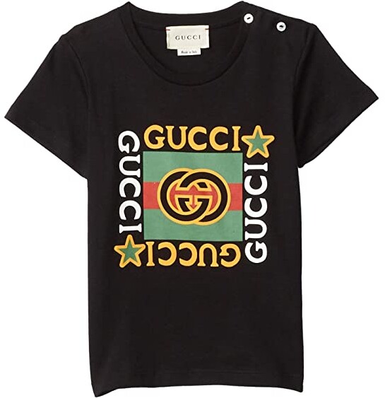 gucci square logo t shirt