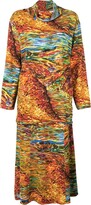 Thumbnail for your product : Kenzo Pre-Owned 1980s Abstract-Print Skirt And Top Set