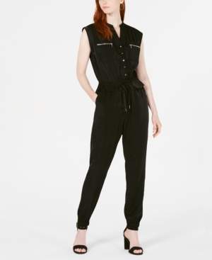 Bar III Utility Jumpsuit, Created for Macy's