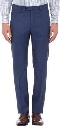Incotex Worsted Bill Trousers-Blue