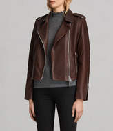 Thumbnail for your product : AllSaints Coniston Leather Biker Jacket