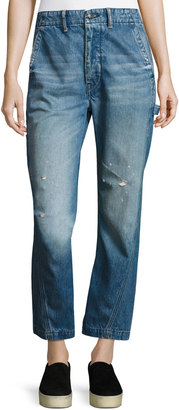 Vince Slouch Carpenter Jeans, Medium Blue