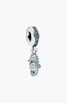Thumbnail for your product : Pandora Women's 'Tropical' Seahorse Dangle Charm - Sterling Silver/ Teal/ Turq