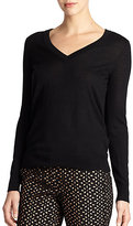 Thumbnail for your product : Michael Kors Featherweight Draped Sweater