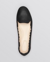 Thumbnail for your product : Chloé Smoking Flats - Scallop