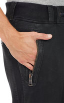 Thumbnail for your product : Ralph Lauren Black Label Coated Moto Jogger Pants