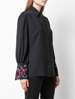 Thumbnail for your product : Natori Embroidered Long-Sleeved Shirt