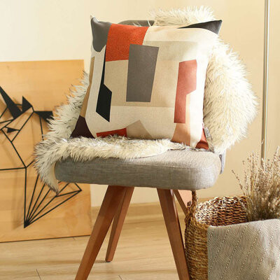 Mike&Co. New York Boho-Chic Houndstooth Throw Pillow