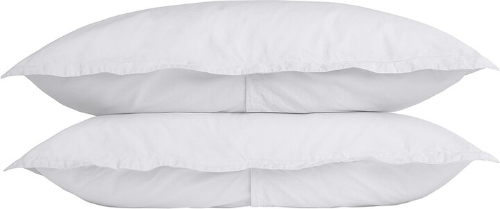 Parachute Percale Sham Set in White