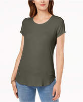 Thumbnail for your product : INC International Concepts Mixed-Media T-Shirt, Created for Macy's