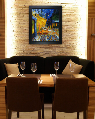 Museum Masters Hand-Painted Museum Masters Cafe Terrace At Night By