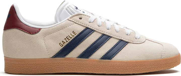 adidas originals off white suede gazelle og sneakers