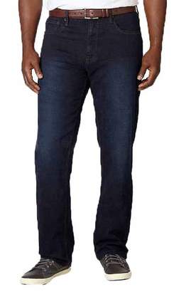 Urban Star Mens Relaxed Fit Straight Leg Jeans (34 x 32, )