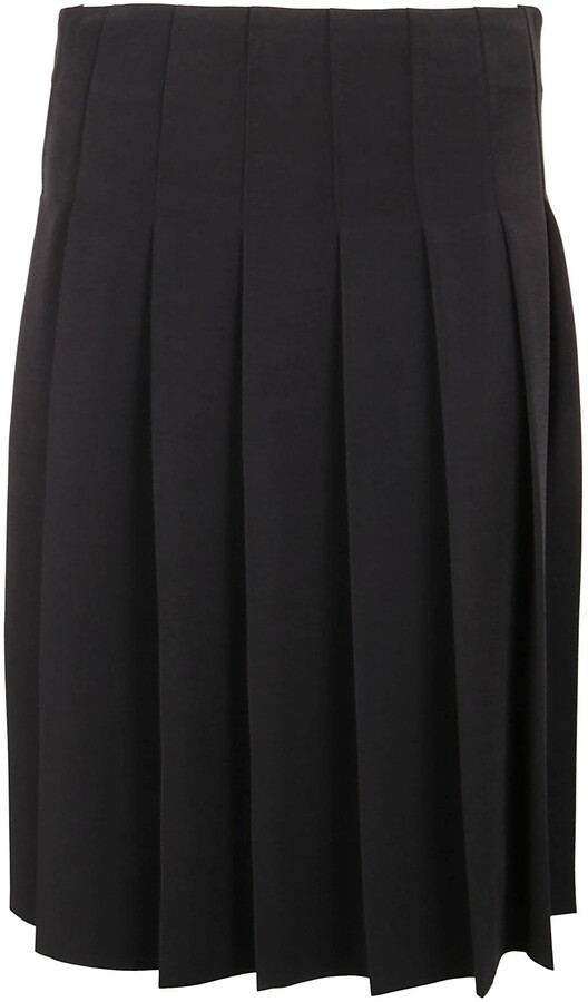 gray calvin klein skirt
