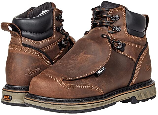 metal torso work boots