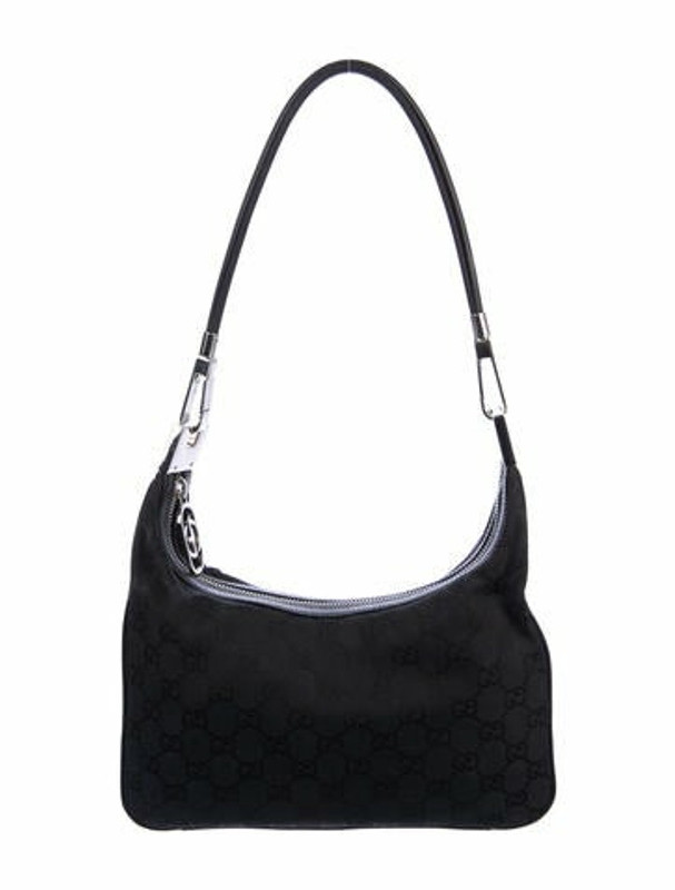 Gucci GG Canvas Shoulder Bag Black ShopStyle