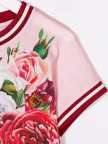 Thumbnail for your product : Dolce & Gabbana Kids peonies print dress