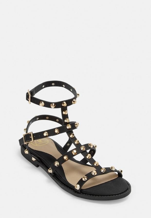 elisa studded gladiator sandal