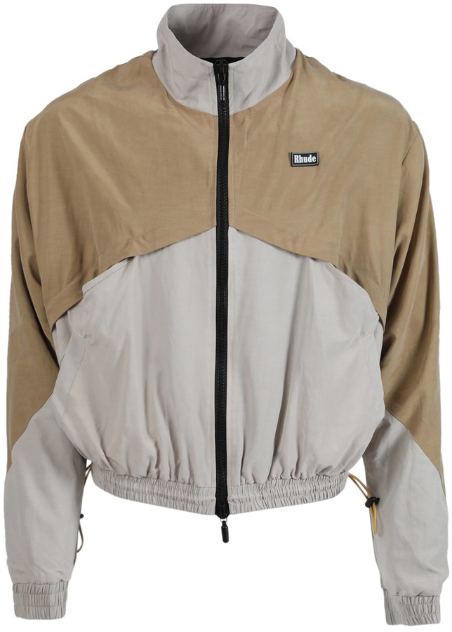 rhude flight jacket