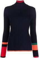 Thumbnail for your product : Polo Ralph Lauren Striped-Detailing Wool Jumper