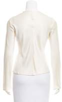 Thumbnail for your product : Narciso Rodriguez Long Sleeve Button-Up Top