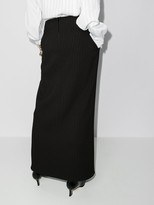 Thumbnail for your product : Jil Sander x Browns 50 pinstripe maxi skirt