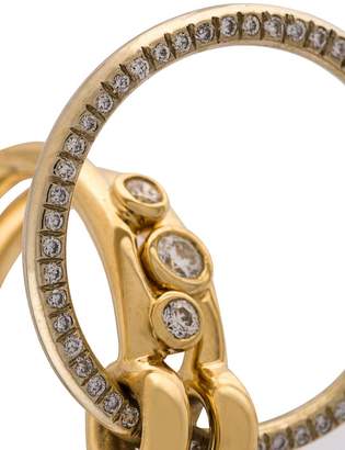 Charlotte Chesnais three part diamond ring