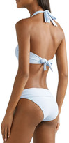 Thumbnail for your product : Heidi Klein Half Moon Montego Bay Stretch-pique Low-rise Bikini Briefs