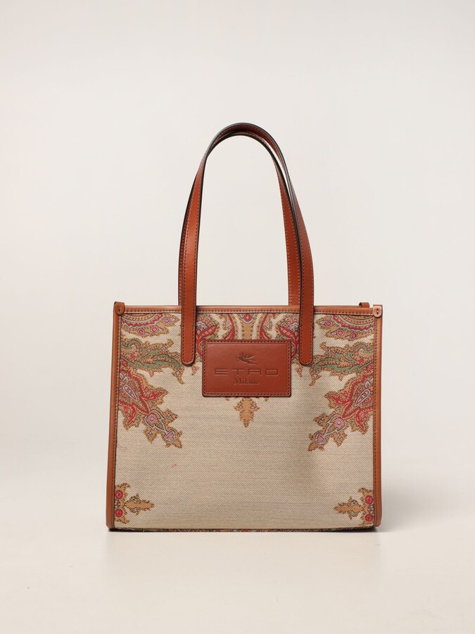 Etro Tote Bags Bag In Jacquard Fabric ShopStyle