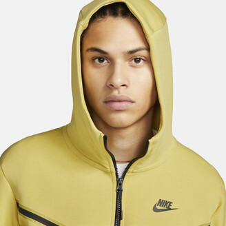nike tech hoodie yellow