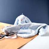 Thumbnail for your product : The Alphabet Gift Shop Personalised Blue Bunny Soother