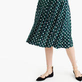 Thumbnail for your product : J.Crew Double-pleated midi skirt in shadowbox print