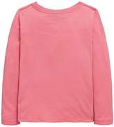 Thumbnail for your product : Ralph Lauren Girls Long Sleeve Polo Applique T-shirt