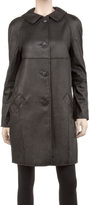 Thumbnail for your product : Max Studio Washed Lamb Leather Coat