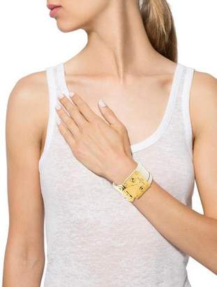 Louis Vuitton Serrure Suhali Leather Bracelet