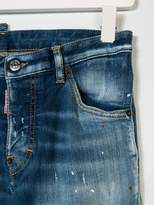 Thumbnail for your product : DSQUARED2 Kids TEEN paint splatter jeans