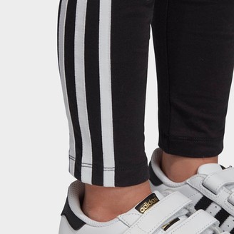 adidas Girls' Toddler and Little Kids' 3-Stripes Leggings - ShopStyle