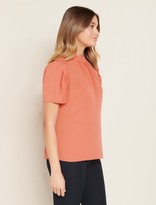 Thumbnail for your product : Ever New Tara High-Neck Puff Sleeve Blouse