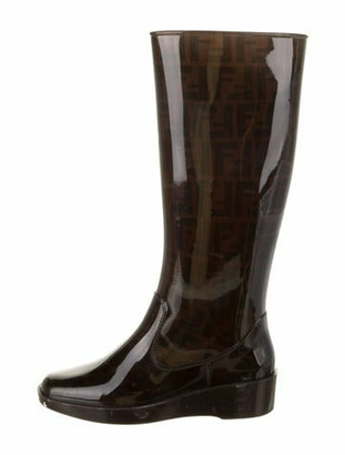 fendi zucca boots