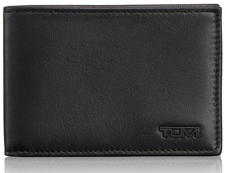 tumi slim single billfold