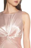 Thumbnail for your product : Adrianna Papell Twist Front Velvet Gown