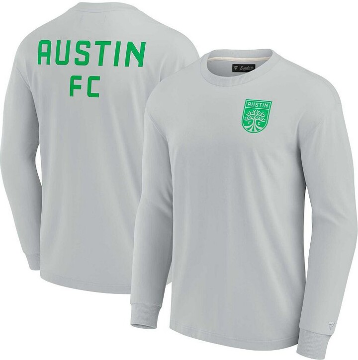 Unisex Fanatics Signature Gray Austin FC Elements Super Soft Long Sleeve T-Shirt