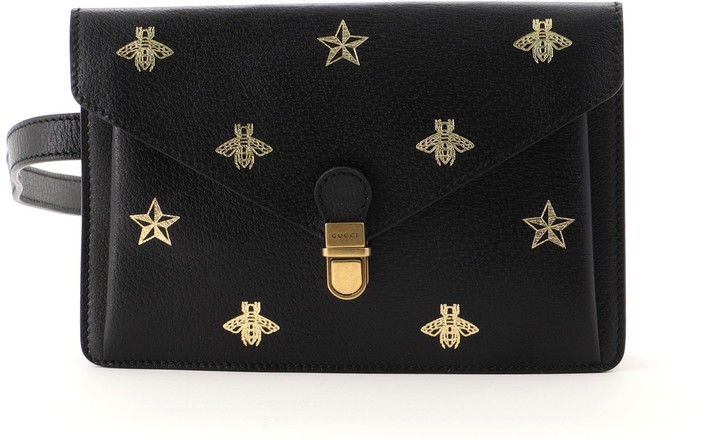 Gucci-print Leather Belt Bag | Shop the 