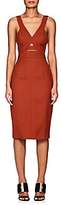 Thumbnail for your product : Narciso Rodriguez Women's Wool Twill Cutout Sheath Dress-Rust
