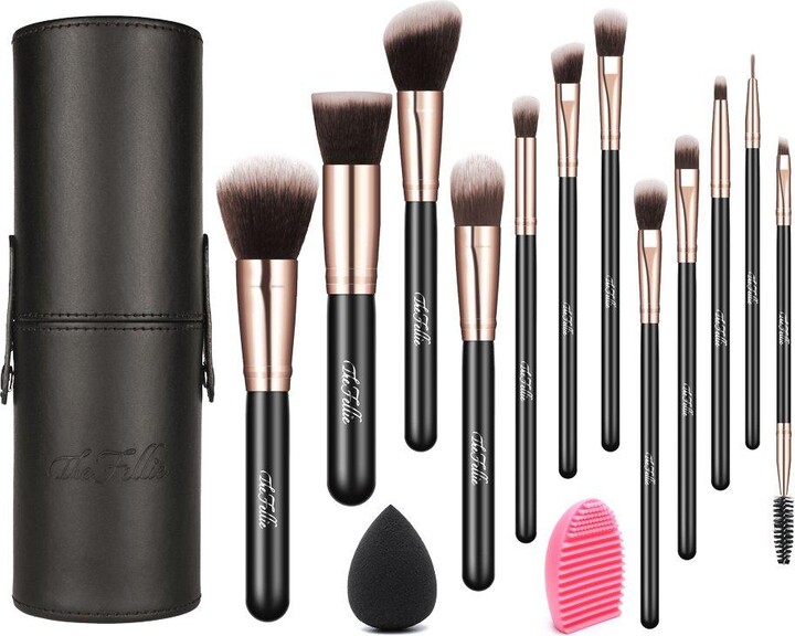 Living and Home Makeup Brush Set with Makeup Sponge and Brush Egg