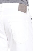 Thumbnail for your product : AG Jeans Everett Sueded Stretch Sateen Slim Straight Leg Pants