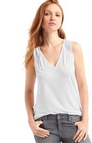 Thumbnail for your product : Gap Shirred V-neck tank