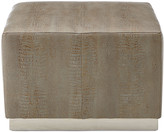 Thumbnail for your product : Bernhardt Cormac Embossed Leather Ottoman